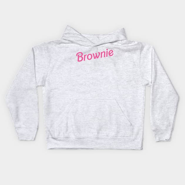 Sweet Holiday Delight: Brownie Magic Kids Hoodie by MEWRCH